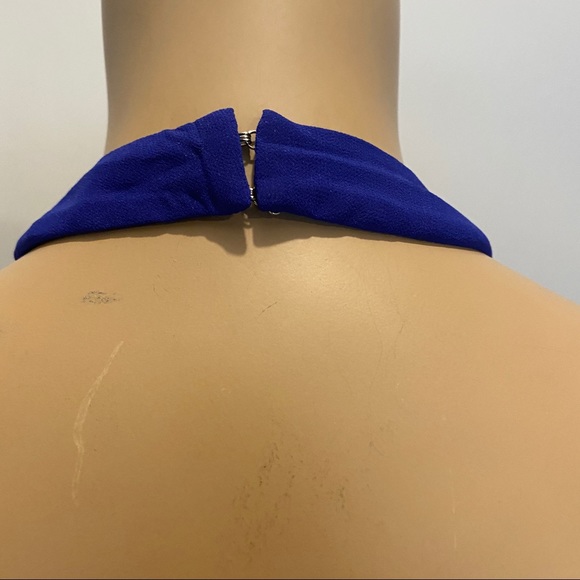 Parker Black Label Halter Ruffle Gown - Picture 7 of 10